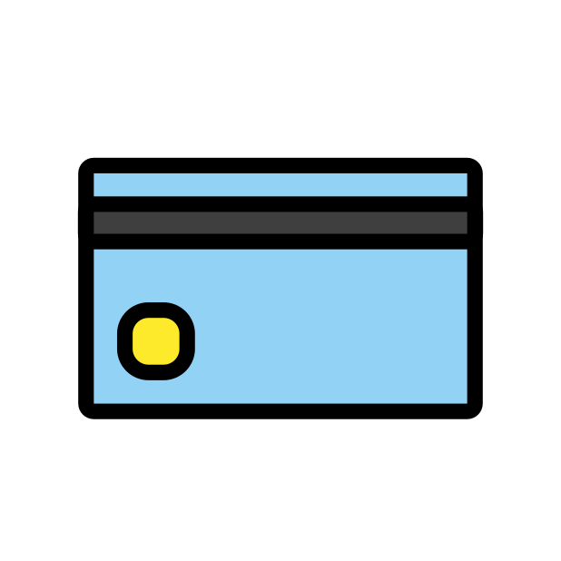 credit card emoji